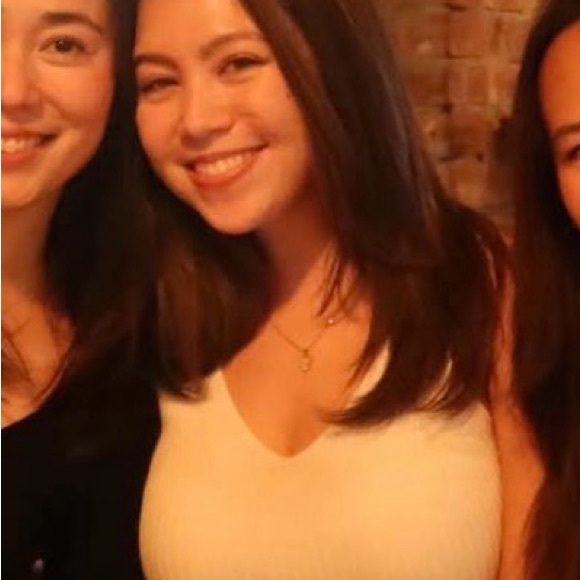 White Ribbed Tank Top - Picture 3 of 3